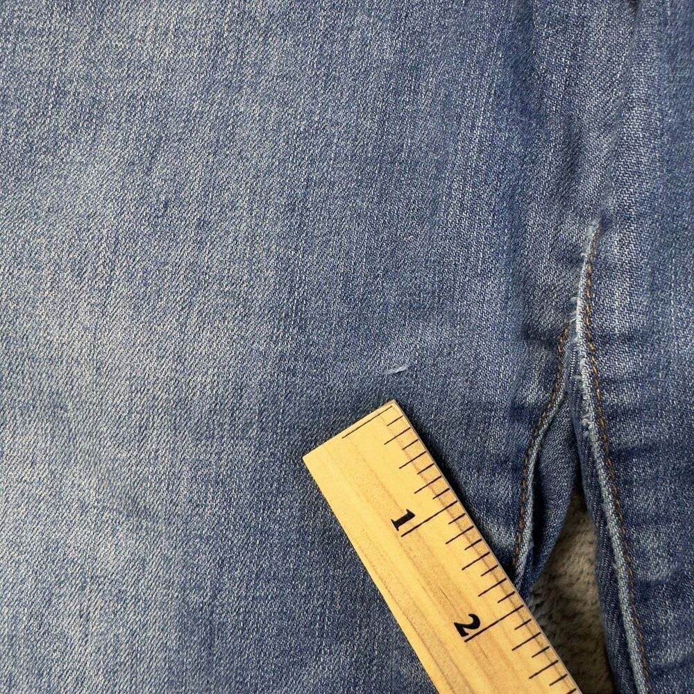 KUT From The Kloth Jeans Womens 10 Blue Carlo Ankle Skinny Distressed Hem Pants - Picture 5 of 14